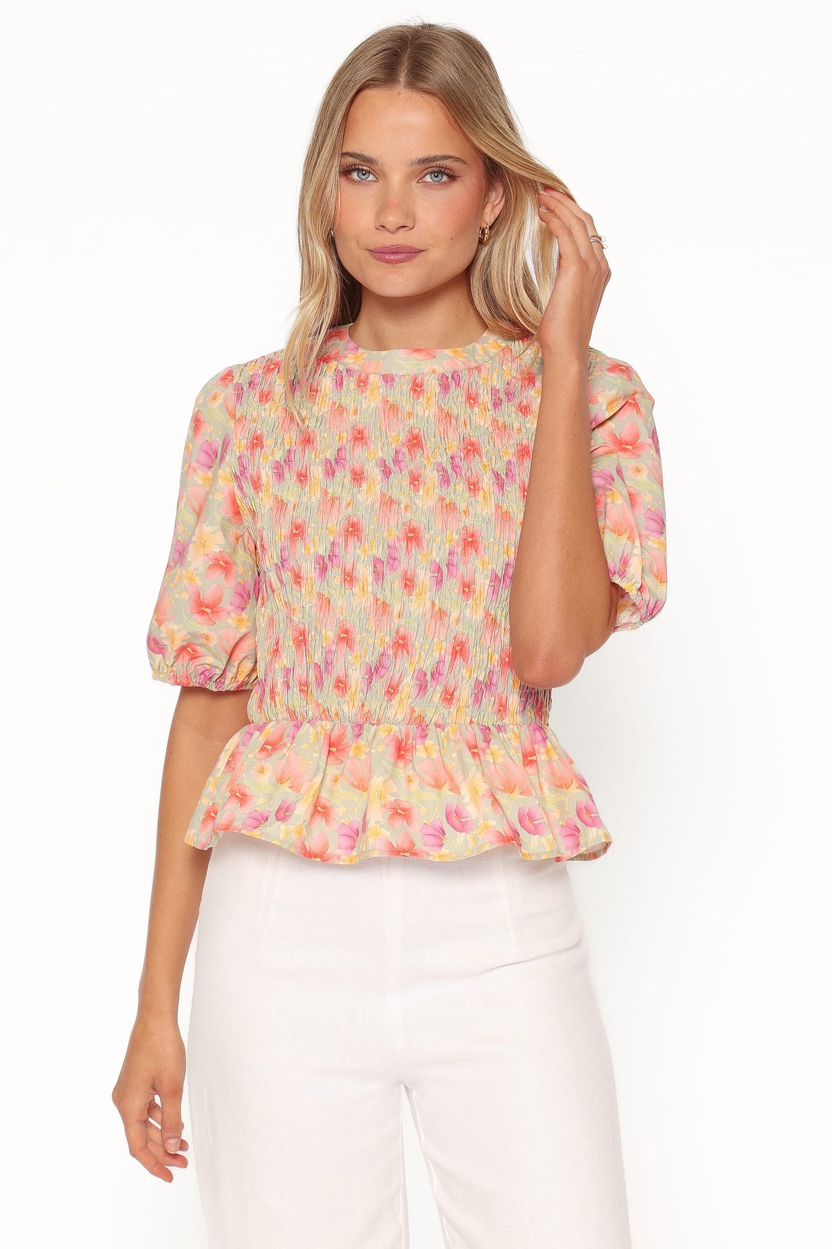 Ross Top in Sage Wildflower – view 2 of 8