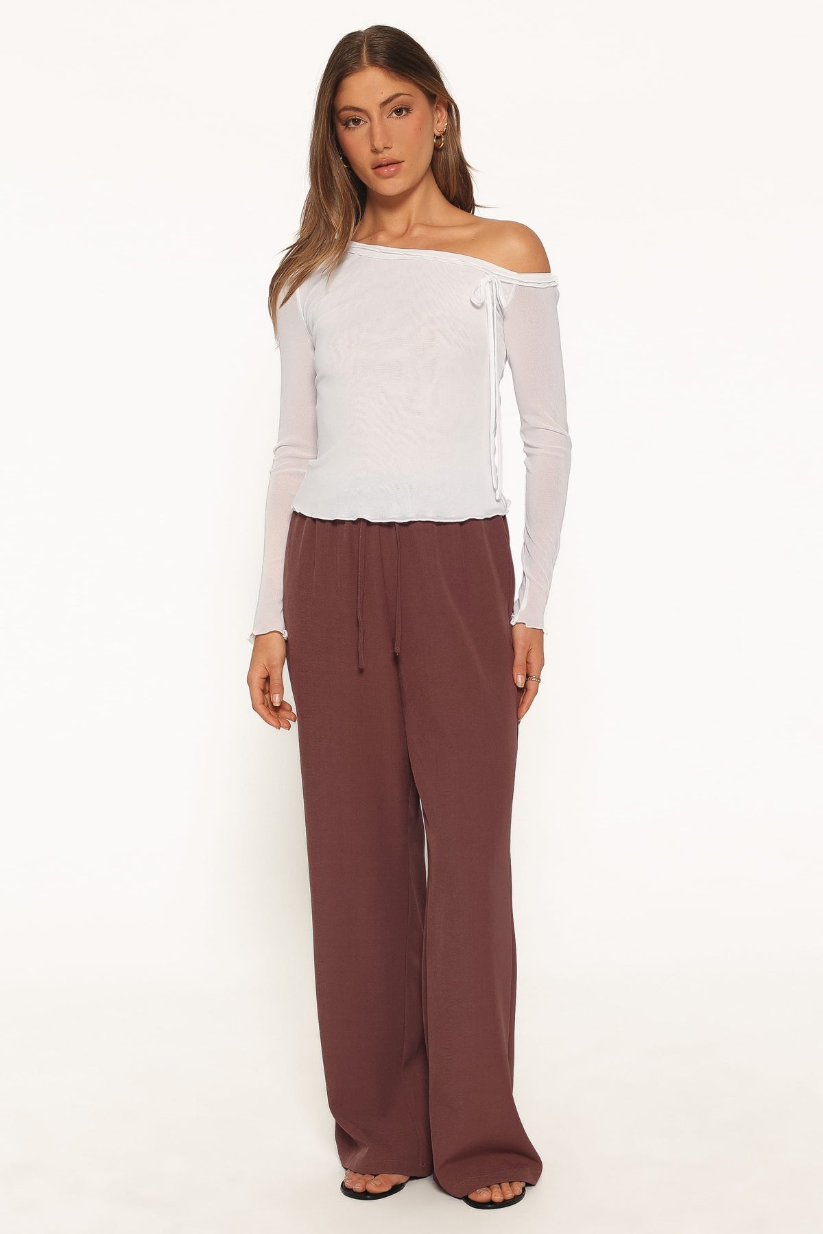 Seth Knit Top in White – view 5 of 6