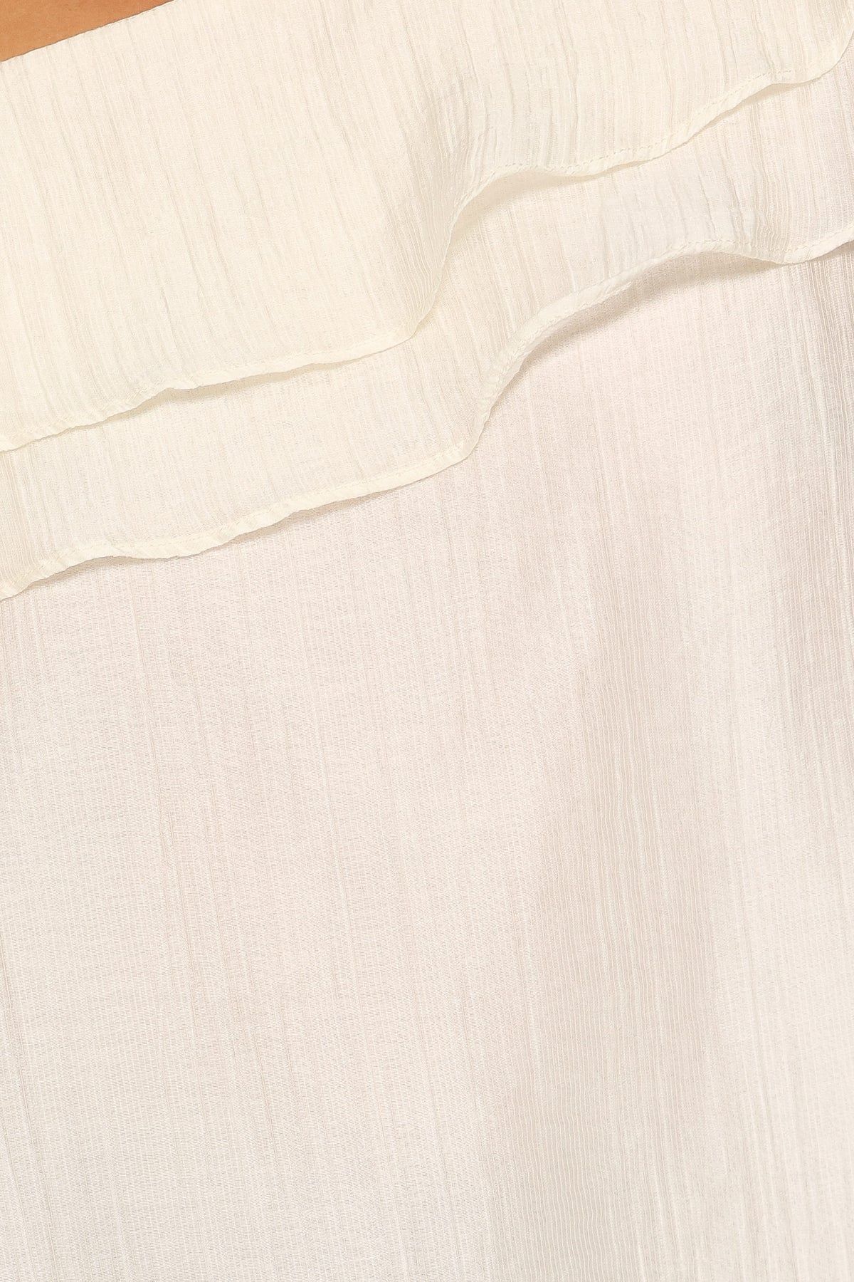 Veana One Shoulder Top in Cream – view 6 of 6