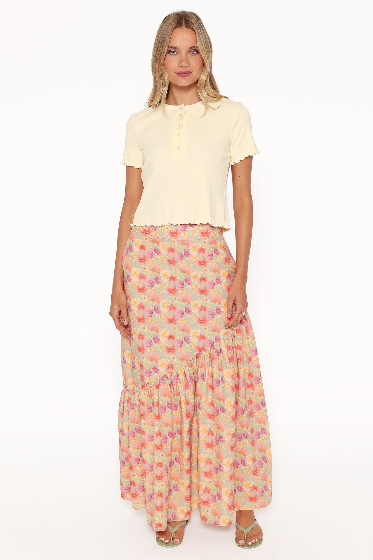 Walsh Knit Top in Butter Yellow – view 6 of 8